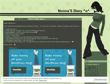 Tablet Screenshot of noonanoomuyeppo.wordpress.com