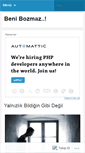 Mobile Screenshot of benibozmaz.wordpress.com