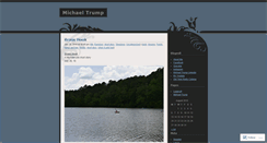 Desktop Screenshot of michaeltrump.wordpress.com