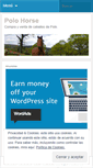 Mobile Screenshot of polohorse.wordpress.com