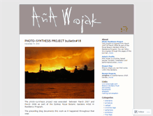 Tablet Screenshot of anawojak.wordpress.com