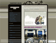 Tablet Screenshot of fansfish.wordpress.com
