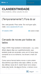 Mobile Screenshot of clandestinidade.wordpress.com