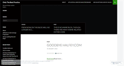 Desktop Screenshot of parallelpost.wordpress.com