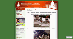 Desktop Screenshot of celebratethemoment.wordpress.com