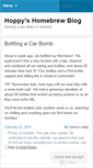 Mobile Screenshot of hoppyshomebrew.wordpress.com