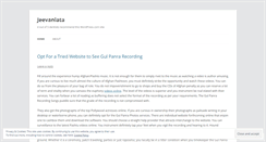 Desktop Screenshot of jeevanlata.wordpress.com