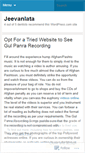 Mobile Screenshot of jeevanlata.wordpress.com