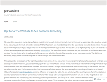 Tablet Screenshot of jeevanlata.wordpress.com