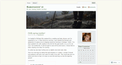 Desktop Screenshot of barefootinit.wordpress.com