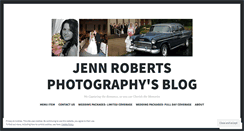 Desktop Screenshot of jennrobertsphotography.wordpress.com