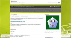 Desktop Screenshot of emmaluu.wordpress.com