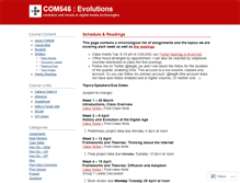 Tablet Screenshot of com546.wordpress.com