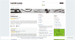 Desktop Screenshot of leonielucas.wordpress.com