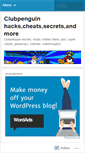 Mobile Screenshot of clubpenguinsupercheats.wordpress.com