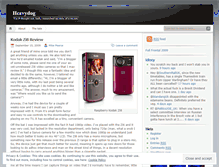 Tablet Screenshot of heavydog.wordpress.com