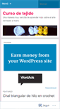 Mobile Screenshot of cursodetejido.wordpress.com