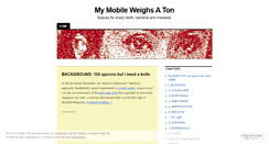 Desktop Screenshot of mobileton.wordpress.com