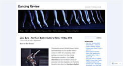 Desktop Screenshot of dancingreview.wordpress.com