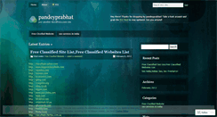 Desktop Screenshot of pandeyprabhat.wordpress.com