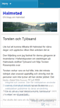 Mobile Screenshot of halmstad.wordpress.com