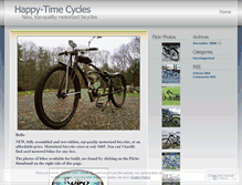 Tablet Screenshot of happytimecycles.wordpress.com