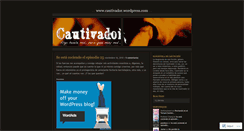 Desktop Screenshot of cautivador.wordpress.com