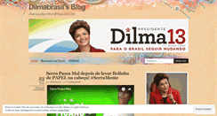 Desktop Screenshot of dilmabrasil.wordpress.com