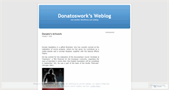 Desktop Screenshot of donatoswork.wordpress.com