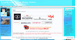 Desktop Screenshot of freemilano.wordpress.com