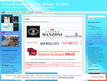 Tablet Screenshot of freemilano.wordpress.com