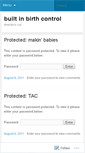 Mobile Screenshot of builtinbirthcontrol.wordpress.com