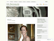 Tablet Screenshot of hannahbp.wordpress.com