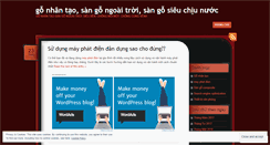 Desktop Screenshot of gonhantao.wordpress.com
