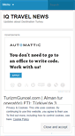 Mobile Screenshot of iqtravel.wordpress.com