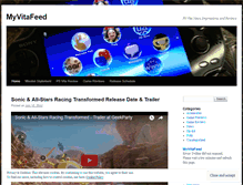 Tablet Screenshot of myvitafeed.wordpress.com