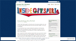 Desktop Screenshot of insideoutsports.wordpress.com