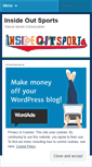 Mobile Screenshot of insideoutsports.wordpress.com