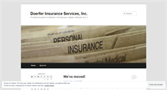 Desktop Screenshot of doerferinsuranceservices.wordpress.com