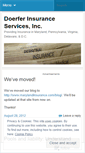 Mobile Screenshot of doerferinsuranceservices.wordpress.com