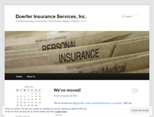 Tablet Screenshot of doerferinsuranceservices.wordpress.com