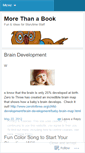 Mobile Screenshot of morethanabook.wordpress.com