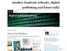 Tablet Screenshot of anothergraduate.wordpress.com