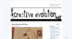 Desktop Screenshot of creativeevolutionarts.wordpress.com