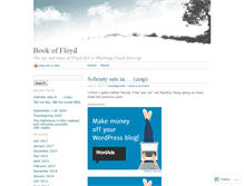 Tablet Screenshot of bookoffloyd.wordpress.com
