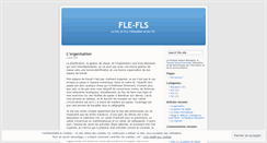 Desktop Screenshot of flefls.wordpress.com