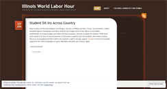 Desktop Screenshot of illinoisworldlaborhour.wordpress.com