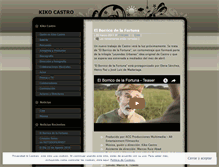 Tablet Screenshot of kikocastro.wordpress.com