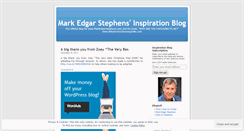 Desktop Screenshot of markedgarstephens.wordpress.com