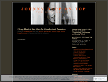 Tablet Screenshot of johnnycdepp.wordpress.com